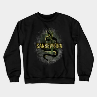 Sansevieria Snake Plant Crewneck Sweatshirt